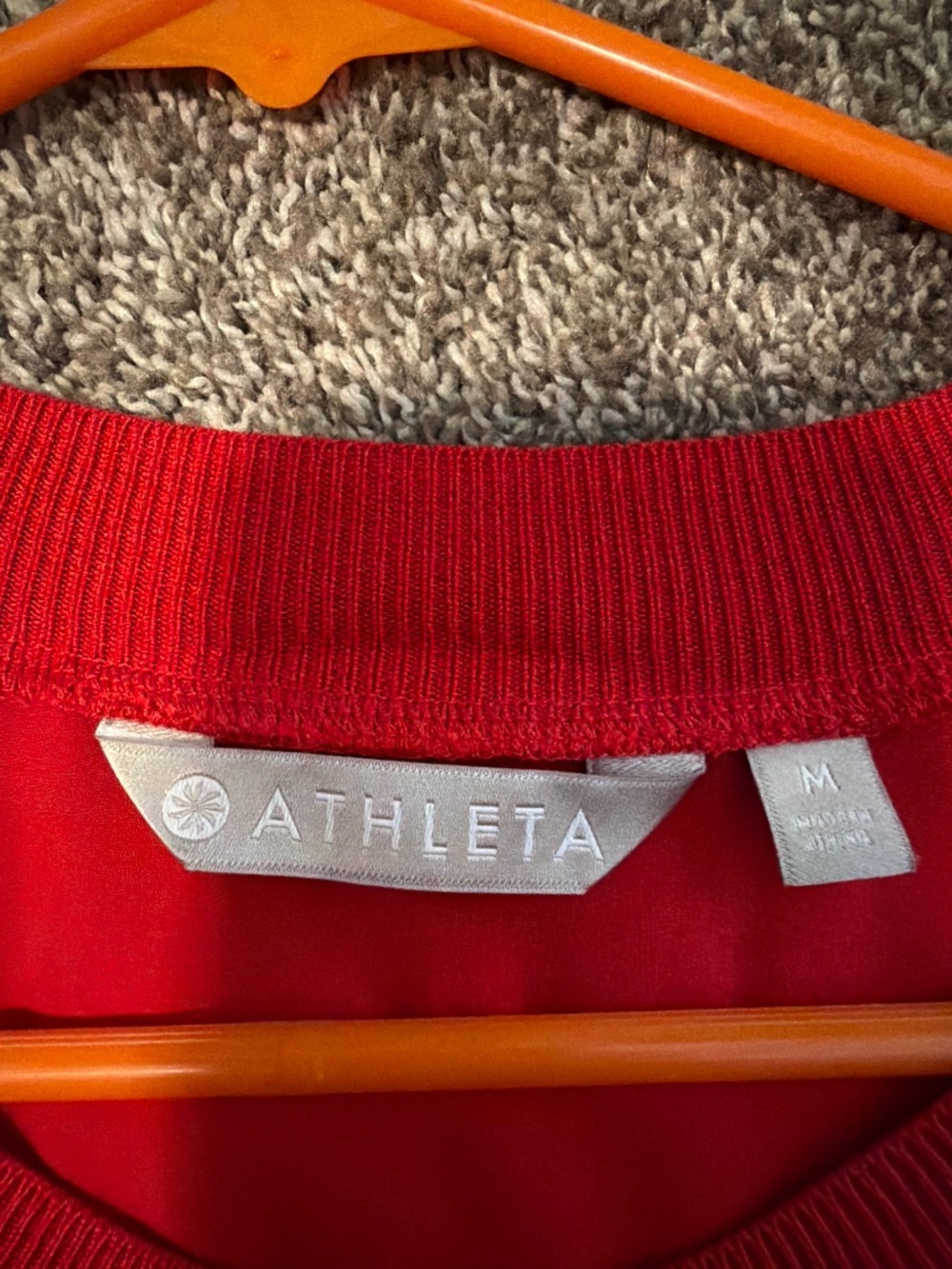 Athleta Zephyr Shell Tank Red - Picture 4 of 4